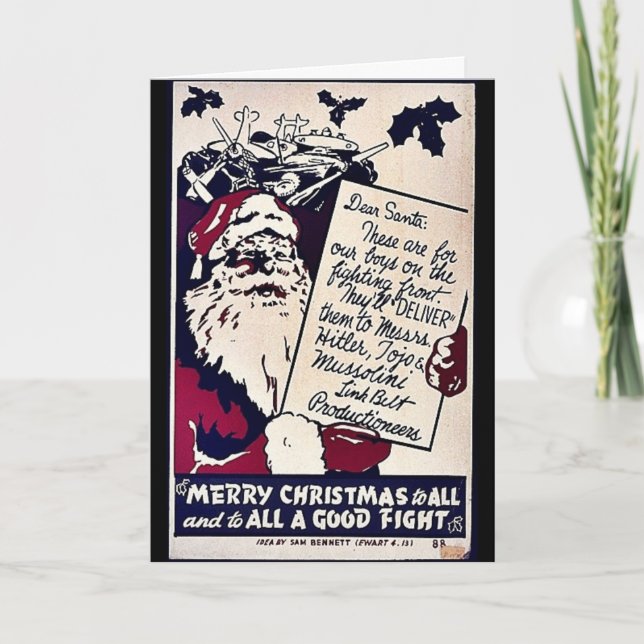 God jul till alla helgkort (Framsida)