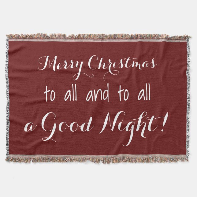 God jul till alla ... mysfilt (Framsidan)