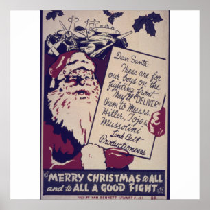 God jul till alla och till alla Bror Poster