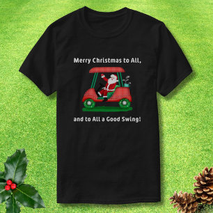 God Jul till alla, Tomten kör golfcart T Shirt
