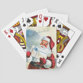God jul till alla (Vintage Jultomten) Casinokort