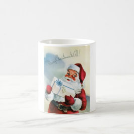 God jul till alla (Vintage Jultomten) Kaffemugg