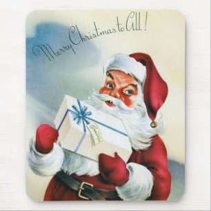 God jul till alla (Vintage Jultomten) Musmatta