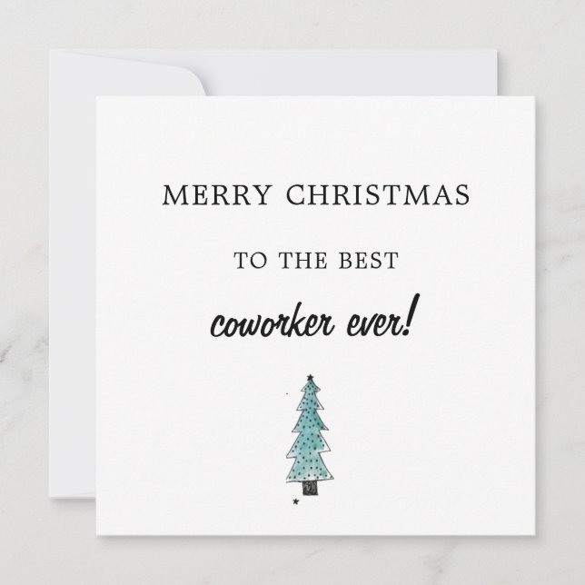 god jul till bästa samarbetspartner/chef Julafton  Julkort (Framsida)