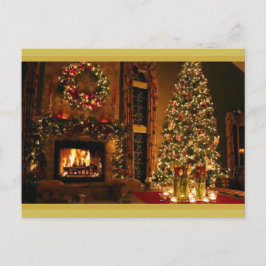 God jul till dig och dina nära helg vykort