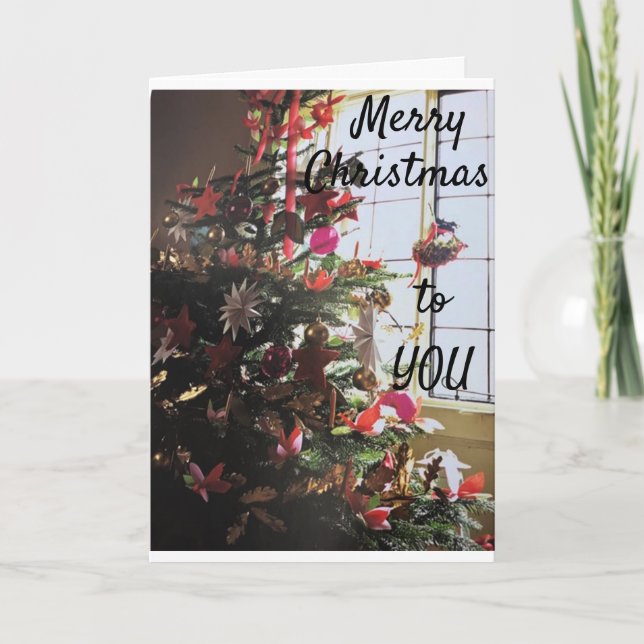 *GOD JUL TILL DIG OCH GOTT NYTT ÅR TILL* KORT (Framsida)