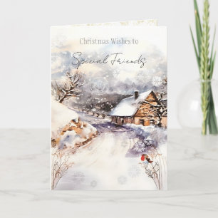 God jul till en mycket Speciell vänskaplig jul Kort