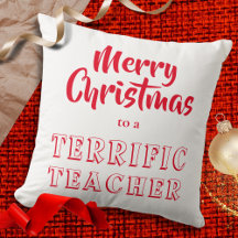 God jul till en predikant Lärare Red White