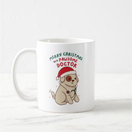 GOD JUL TILL ETT PAWSOME DOKTOR KAFFEMUGG