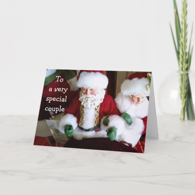 GOD JUL TILL ETT SPECIELLT KUPP HELGKORT (Framsida)