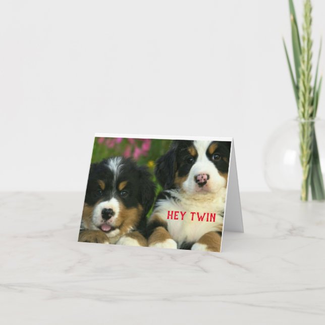 GOD JUL TILL ETT SPECIELLT "TWIN-KORT" KORT (Framsida)