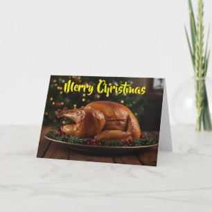 God jul till köttätare. kort