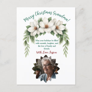 God jul till Mest Fantastisk Grandma Helg Vykort