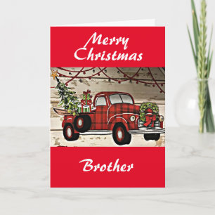 GOD JUL TILL MIG **BRODER** KORT