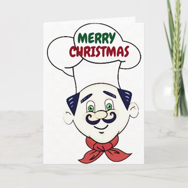 GOD JUL TILL MIG ***FAVORITCHEF** HELGKORT (Framsida)