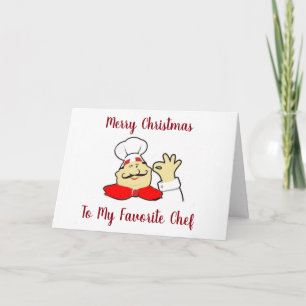 GOD JUL TILL MIG ***FAVORITCHEF** HELGKORT