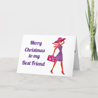 GOD JUL TILL MIN BÄSTA VÄNNE HELGKORT