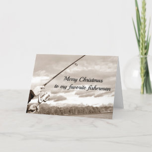 GOD JUL TILL MIN FAVORITFÅNGST KORT