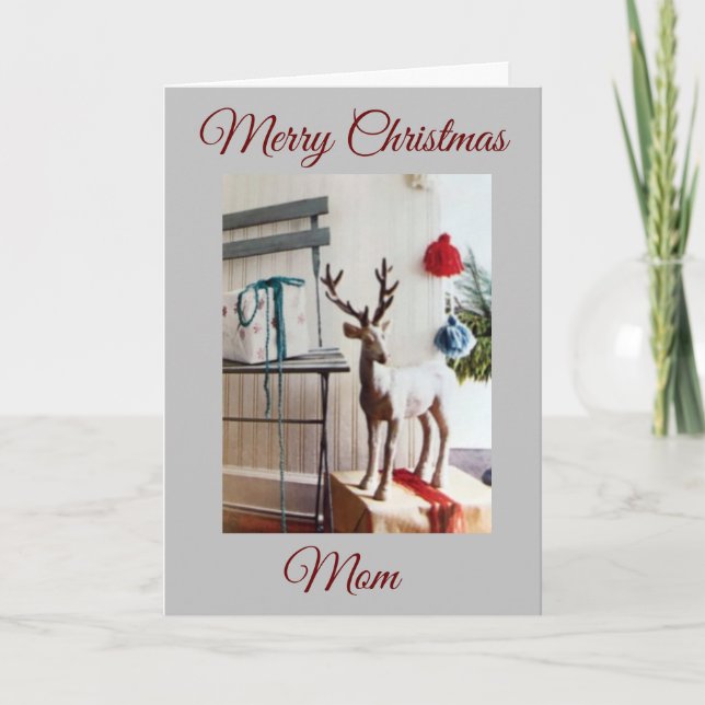 GOD JUL TILL **MIN MAMMA** HELGKORT (Framsida)