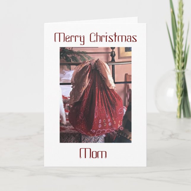 GOD JUL TILL **MIN MAMMA** HELGKORT (Framsida)