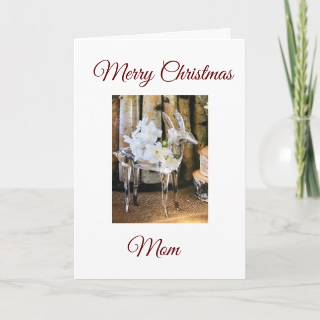 GOD JUL TILL **MIN MAMMA** HELGKORT (Framsida)