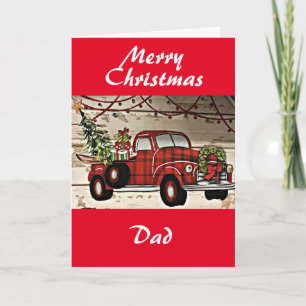 GOD JUL till min **PAPPA** Kort