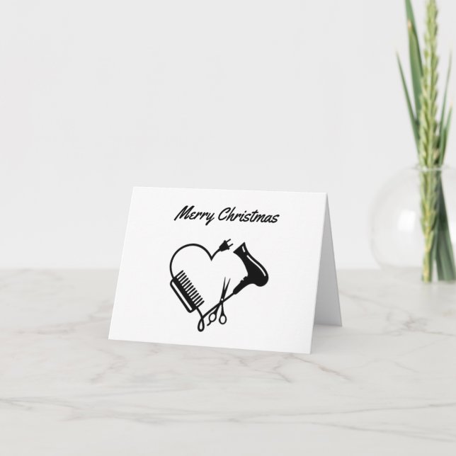 **GOD JUL** TILL ***MIN STYLIST*** KORT (Framsida)