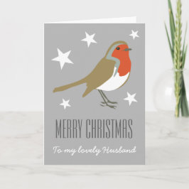 God jul till mitt vackra Make Robin Card Helgkort