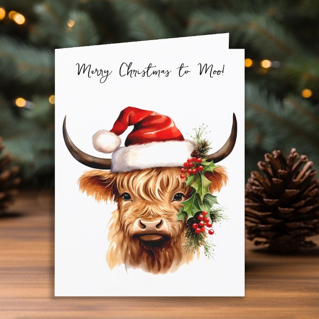 God jul till Moo Helgkort (Skapare uppladdad)