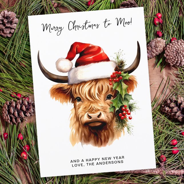 God jul till MOO Julkort (Skapare uppladdad)
