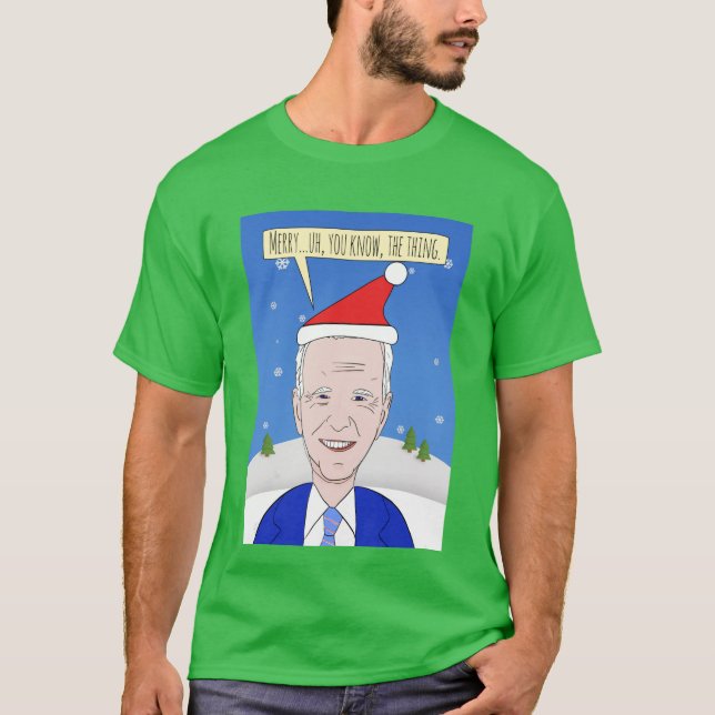 God jul till någon glömsk president t shirt (Framsida)