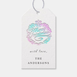 God jul till Namn Royal av utandningsluft Klockor  Presentetikett