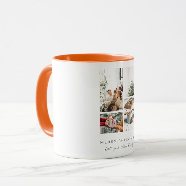 God Jul till Tomtepresent Wilson Familjens Mugg (Framsida vänster)