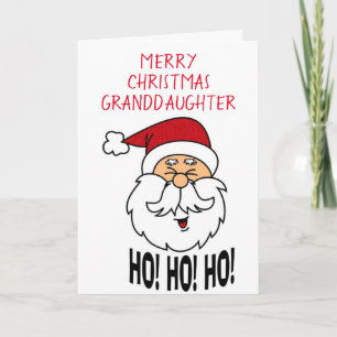 *GOD JUL* till vår *GRANDDAUGHTER* CHRISTMAS Helgkort