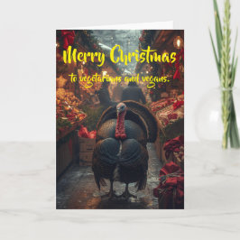 God jul till vegetarianer och veganer. kort