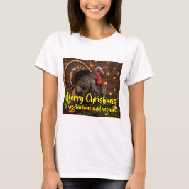 God jul till vegetarianer och veganer. t shirt