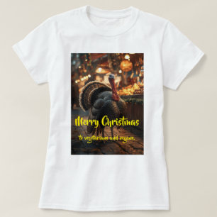 God jul till vegetarianer och veganer. t shirt