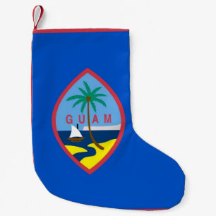 God jul tillsammans med Guam, USA Liten Julstrumpa