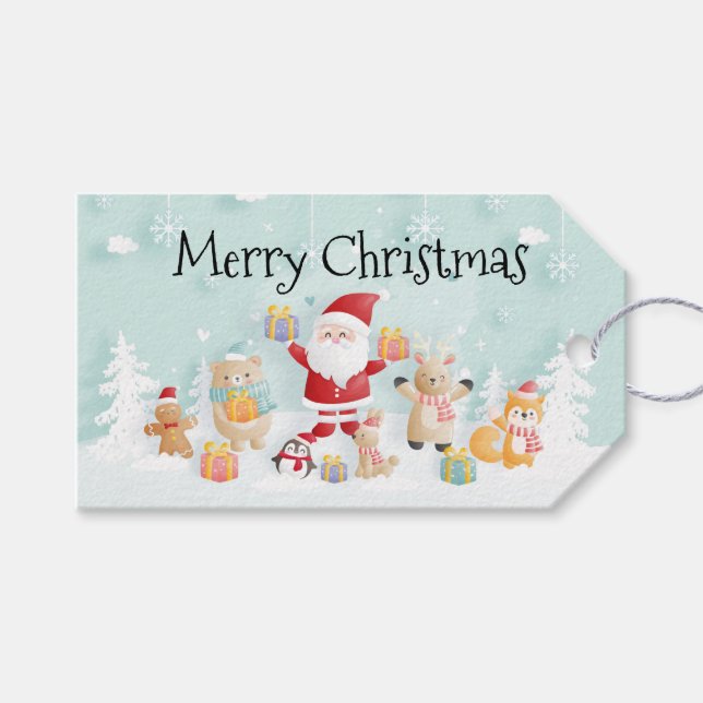 God Jul Tom Presentetikett (Framsidan (Horisontell))