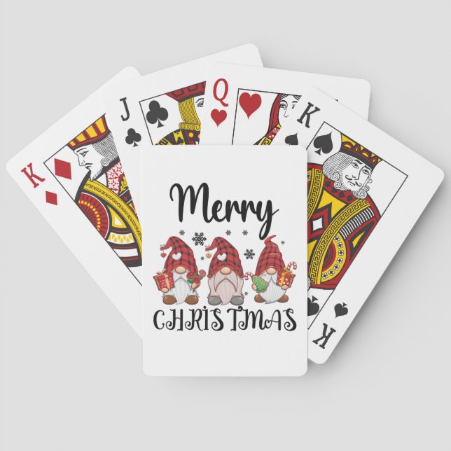 God Jul Tomtar Jul Tomtar  Casinokort (Baksidan)