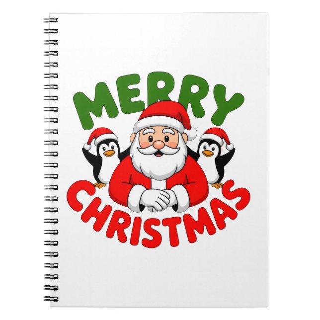 God Jul Tomte Anteckningsbok (Framsidan)