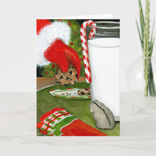 God Jul Tomte Hamster av Bihrle Kort