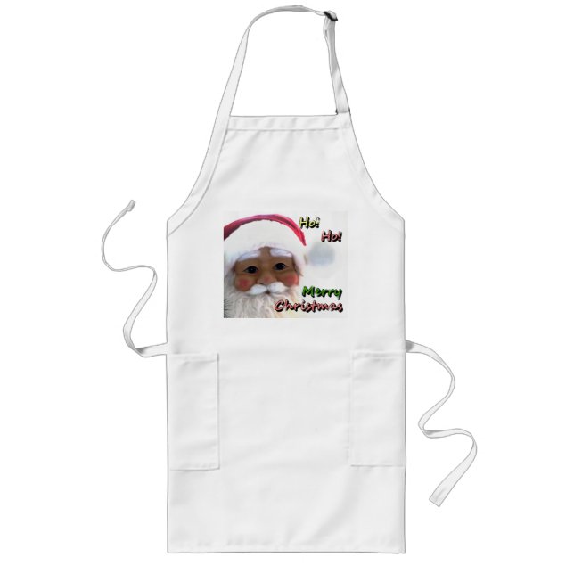 God Jul Tomte Långt Förkläde (Framsidan)