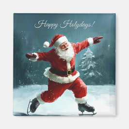 God Jul Tomte Magnet