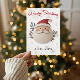 God Jul Tomte – Personlig Familj Inbjudningar