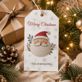 God Jul Tomte – Personlig Julpresent Presentetikett