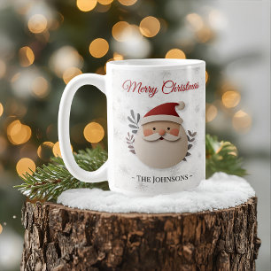 God Jul Tomte – Personligt Namn Högtid Kaffemugg