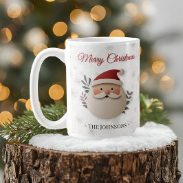God Jul Tomte – Personligt Namn Högtid Kaffemugg