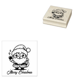 God jul Tomte Stämpel