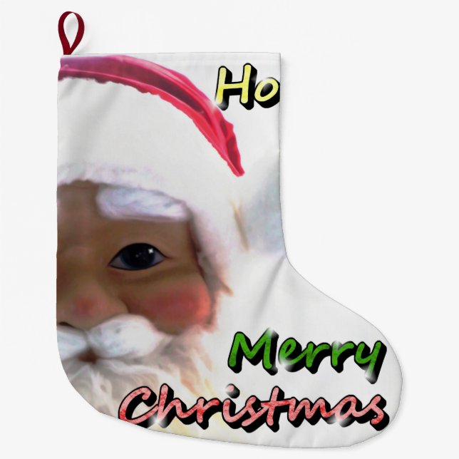 God Jul Tomte Stor Julstrumpa (Framsidan)